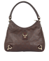 Guccissima Abbey D-Ring Hobo, &pound;450, Handbags, Brown, Leather, Front view